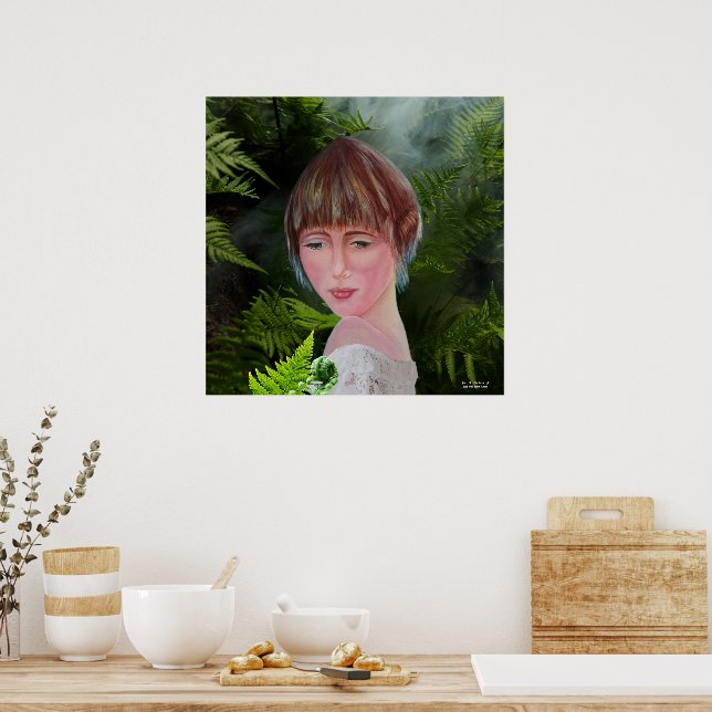 Mystical Woman Poster (Kök)