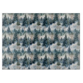 Mystical Woodland Forest Cutting Board