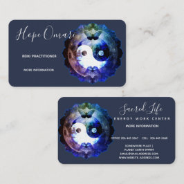 Mystical Yin Yang, Andlig Holistic Visitkort