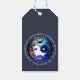 Mystical Yin Yang, Andlig inspirationsoffert Presentetikett