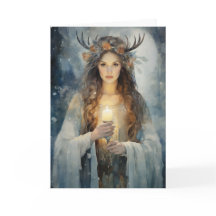 Mystical Yule Greeting Card