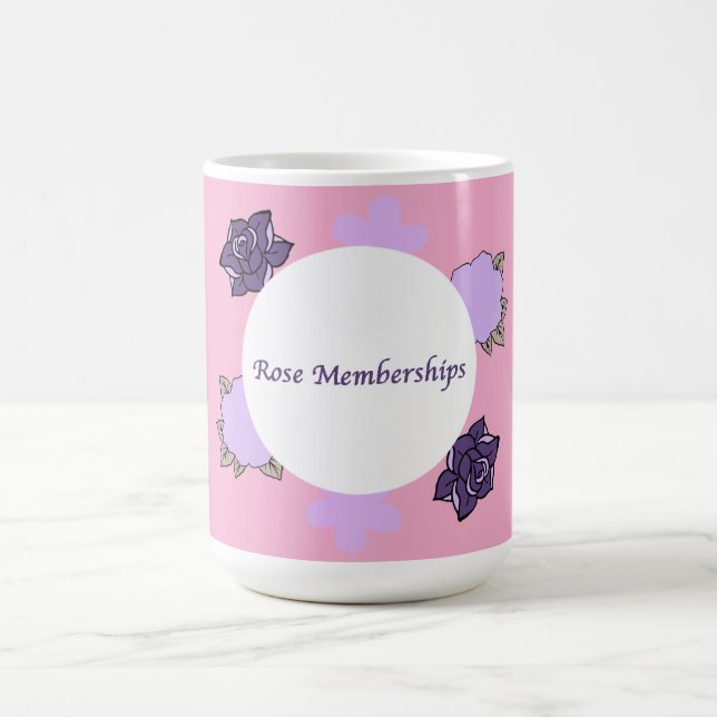 MysticalRoseFavours Rose Medlems Mug Kaffemugg (Center)