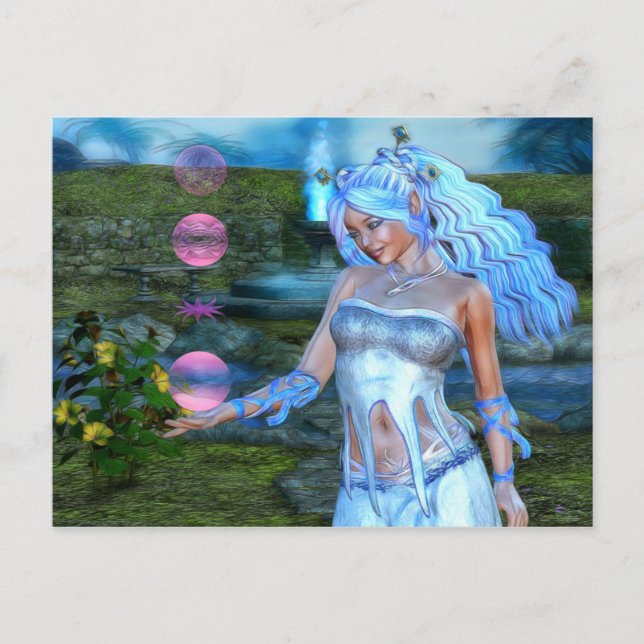 Mysticals Sjö Vykort (Framsida)