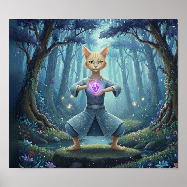 MysticCrystalFlow Poster (Framsidan)