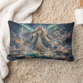 MystiCelestial Sorceress Fantasy Pillow Lumbarkudde
