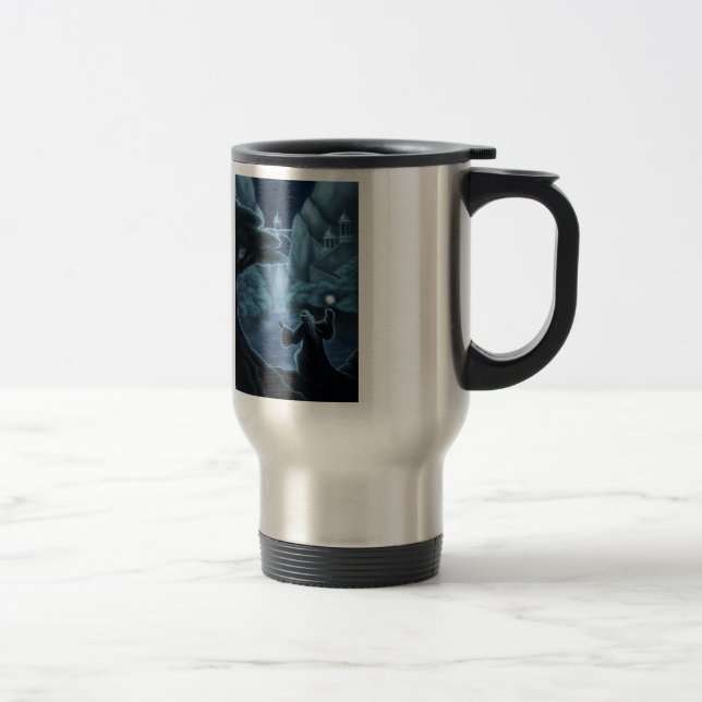 mysticen bevattnar fantasi resemugg (Höger)