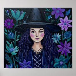 MysticGothFlower Poster