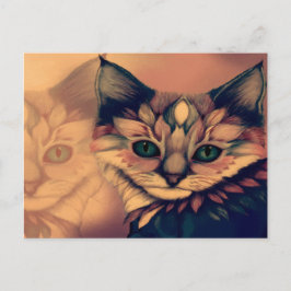 Mysticism - kattatmosfär vykort