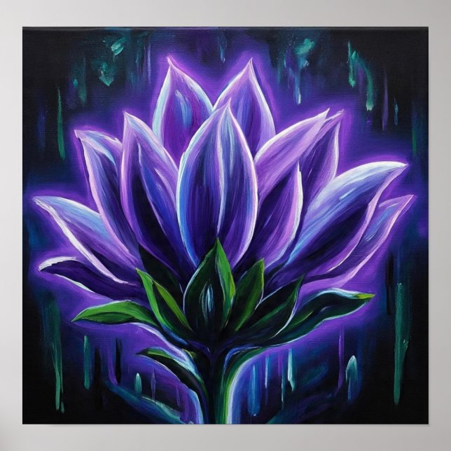 MysticLotusBlomma Poster (Framsidan)