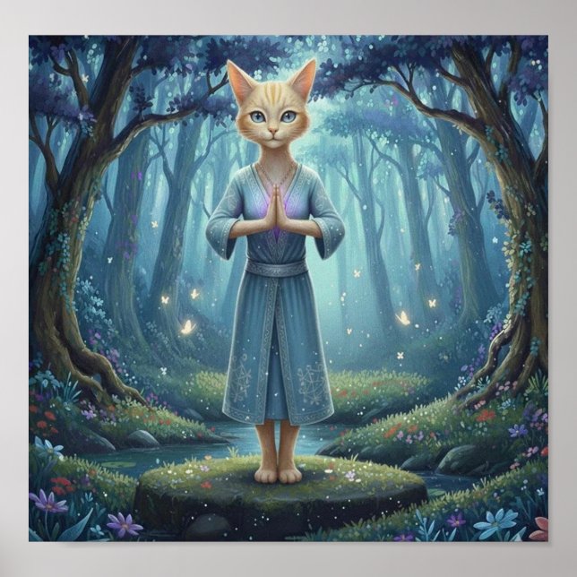 MysticMoonLiteMeditation Poster (Framsidan)