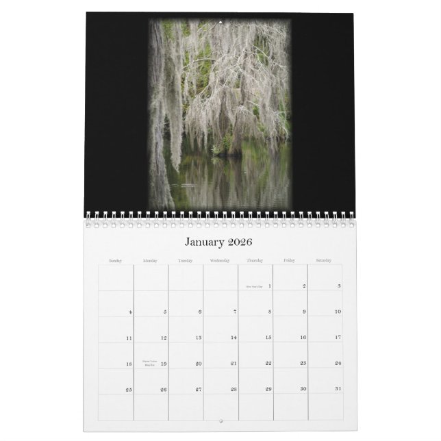 Mysticsna av Louisiana 2011 Kalender (Jan 2026)