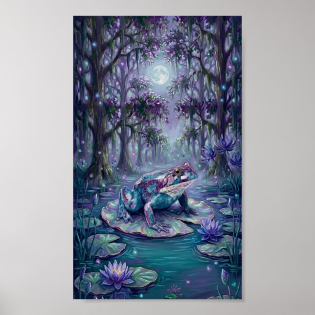 MysticSwampFrog Poster (Framsidan)