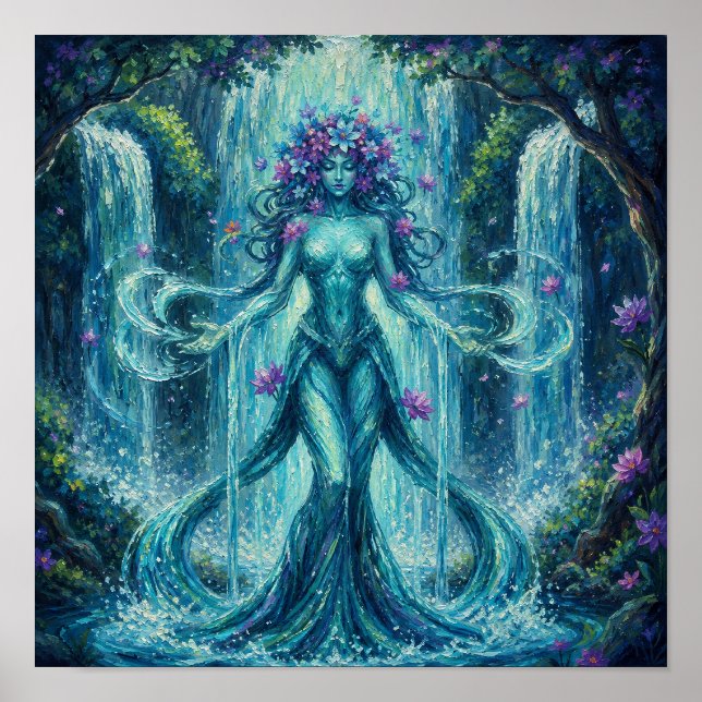 MysticWaterFallHäxa Poster (Framsidan)