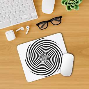 Mystifiera din mus med Hypnosis Spiral-musknapp Musmatta