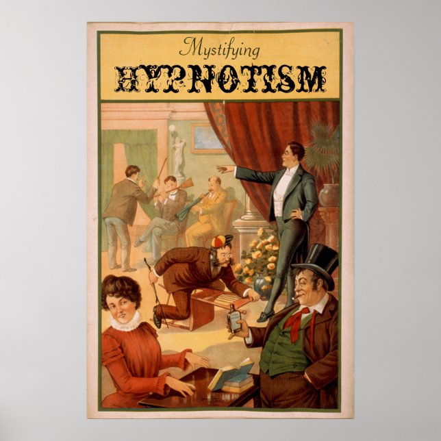 Mystifiera Hypnotism VAUDEVILLE Poster (Framsidan)