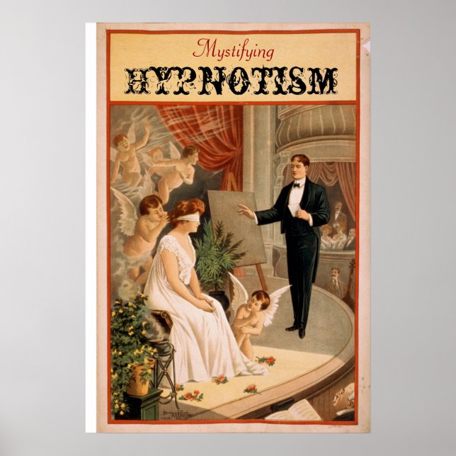 Mystifiera Hypnotism VAUDEVILLE Poster (Framsidan)