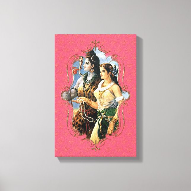 Mystik of India 30 - Wrapped Canvas (Framsida)
