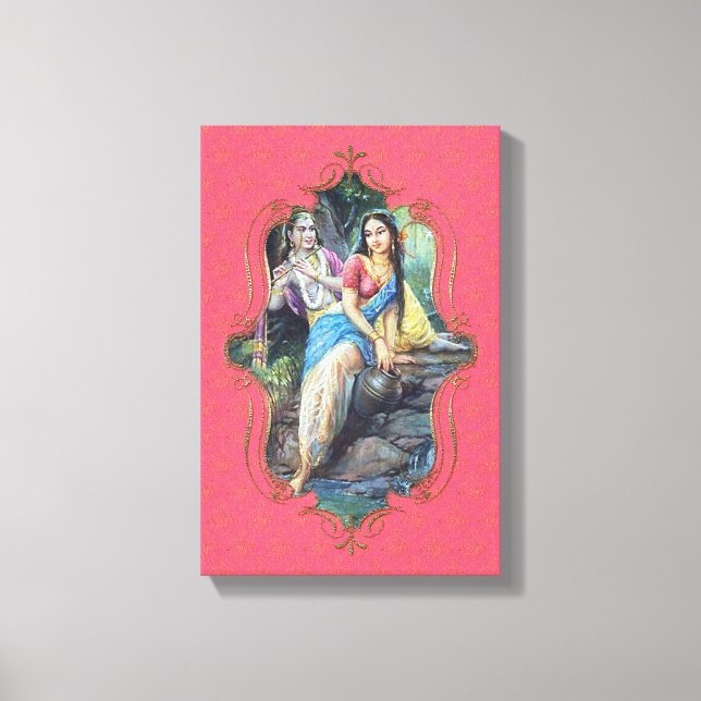 Mystik of India 45 - Wrapped Canvas (Framsida)