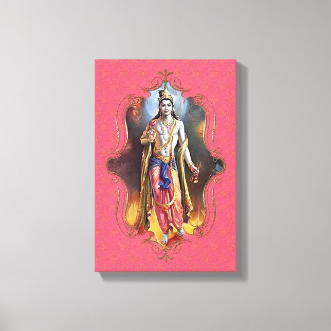 Mystik of India 8 - Wrapped Canvas (Framsida)