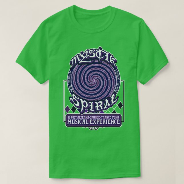 Mystik Spiral T Shirt (Design framsida)