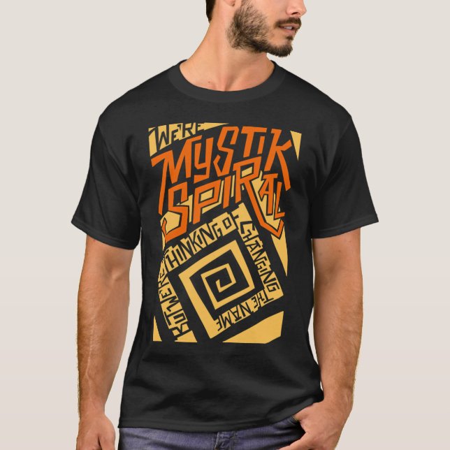 Mystik Spiral T Shirt (Framsida)