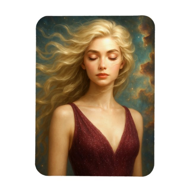 Mystik Woman Magnet – Kleine Erinnerung, große Wir (Vertikal)