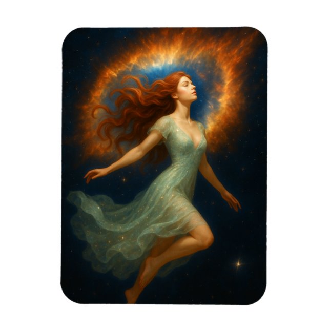 Mystik Woman Magnet – Symbol deiner inneren Stärke (Vertikal)