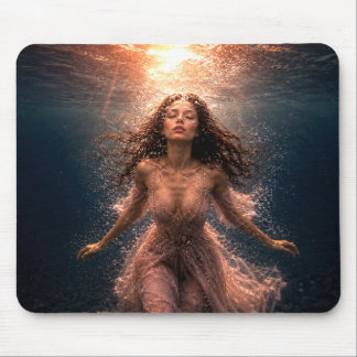 Mystik Woman Mousepad – Galaktisch schön Musmatta