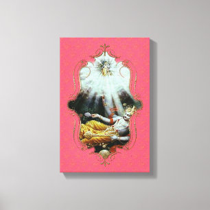 Mystiken i Indien 14 - arbetsyta Canvastryck