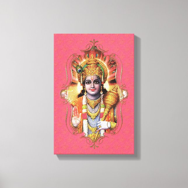Mystiken i Indien 17 - Wrapped Canvas (Framsida)