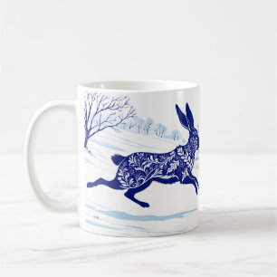 Mystiker Hare: viskhet i Snö Kaffemugg