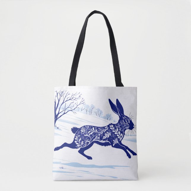 Mystiker Hare: viskhet i Snö Tygkasse (Framsida)