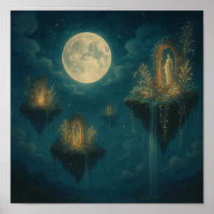 Mystikernas fästning poster