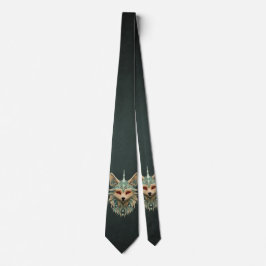 Mystikräv med piercing Red ögon. Slips