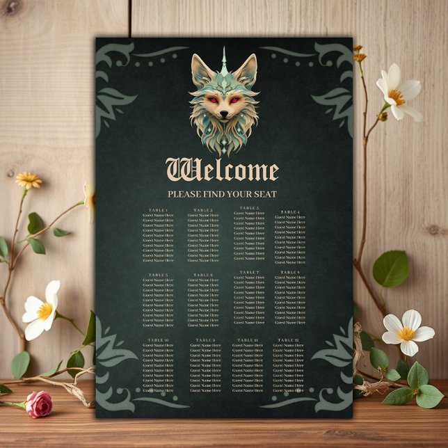 Mystikräv med piercing röd ögon poster (Skapare uppladdad)