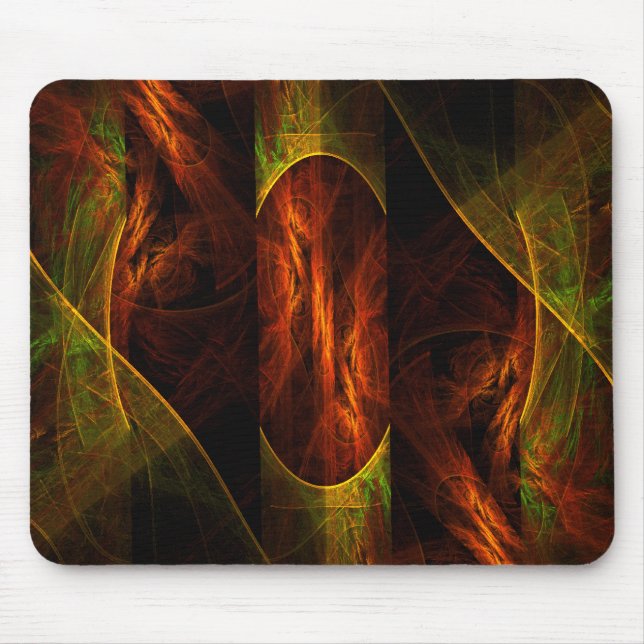 Mystique Abstrakt Art Mousepad Musmatta (Framsidan)