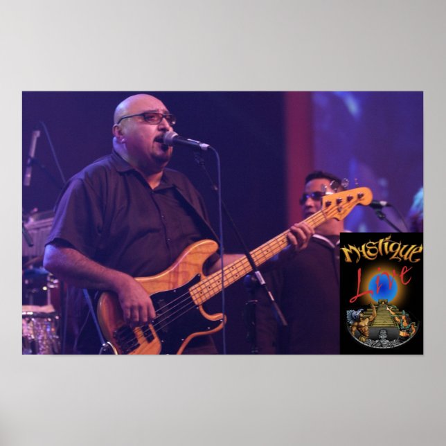 Mystique Bandledare Edward Villalba Poster (Framsidan)