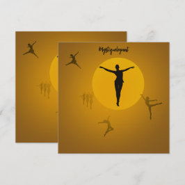 Mystique Elegant Dance Inbjudningar