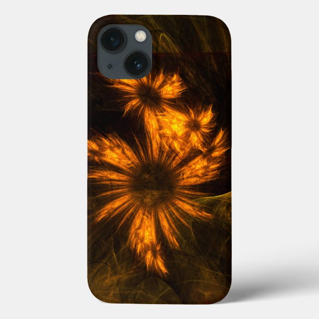 Mystique Garden Abstrakt Art iPhone 6 Fodral (Baksida)