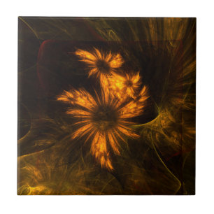 Mystique Garden Abstrakt Art Tile Kakelplatta