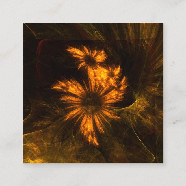 Mystique Garden Abstrakt Art Tilläggskort (Framsida)