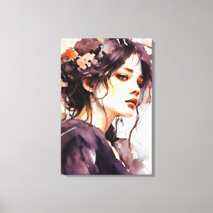 Mystique in Bloom #088: Embrace of Elegance Canvastryck
