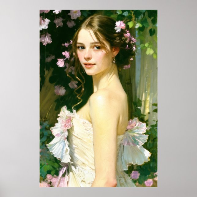 Mystique in Bloom #111: Sång i Blommarna Poster (Framsidan)
