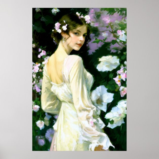 Mystique in Bloom #123: The Language of Flowers Poster (Framsidan)
