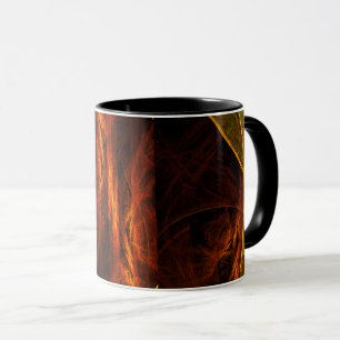 Mystique Jungle Abstrakt Coffee Mugg