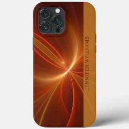 Mystisk Abstrakt Fractal Modern Warm Färg Namn