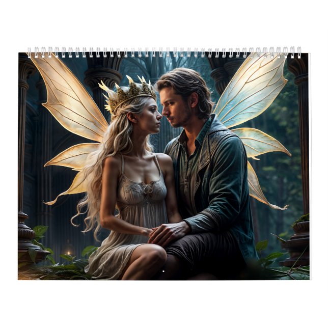 Mystisk Älva Kalender (Omslag)