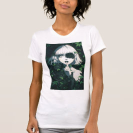 Mystisk Animeflicka T Shirt