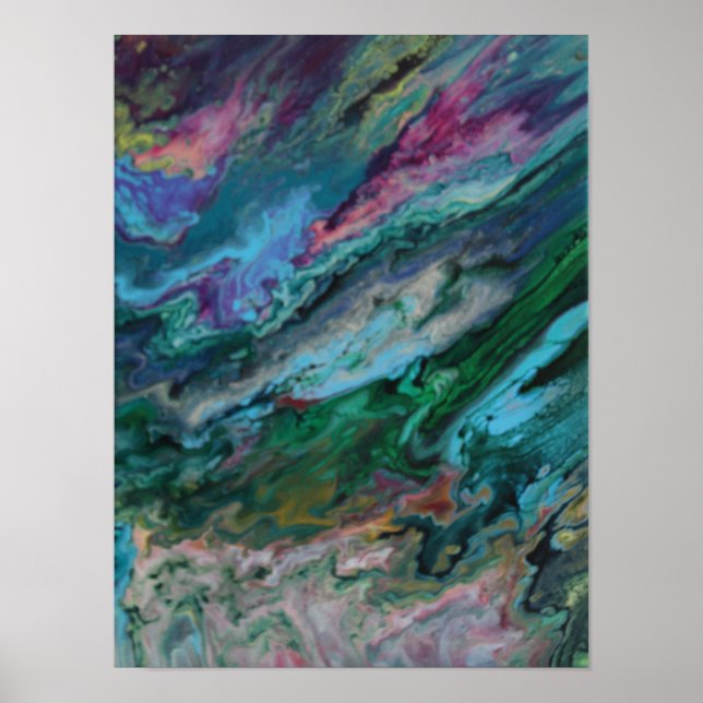 Mystisk Aurora Poster (Framsidan)