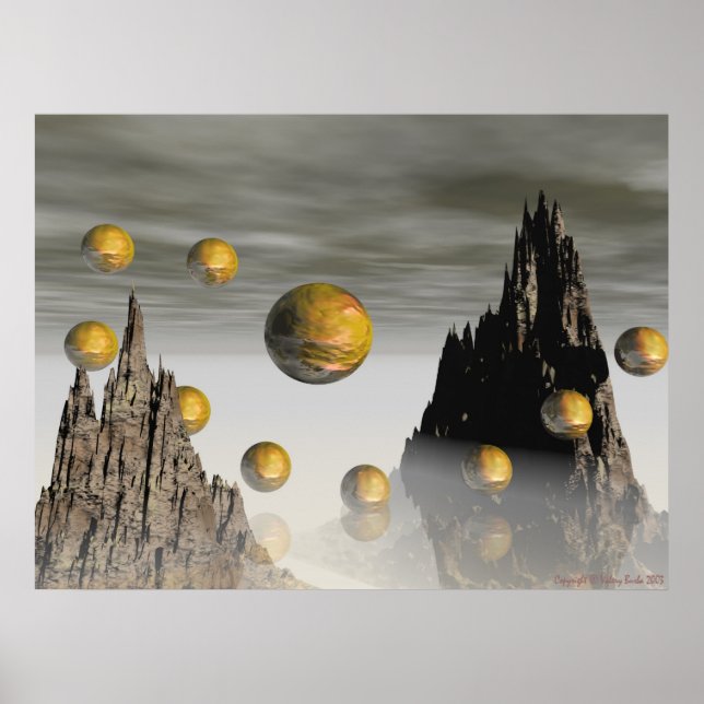 Mystisk bana poster (Framsidan)